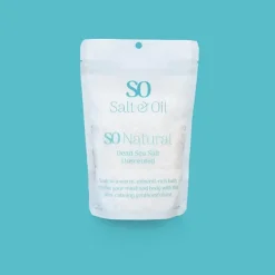 Self-Care*Salt & Oil - Natural Dead Sea Salt - Unscented 400g