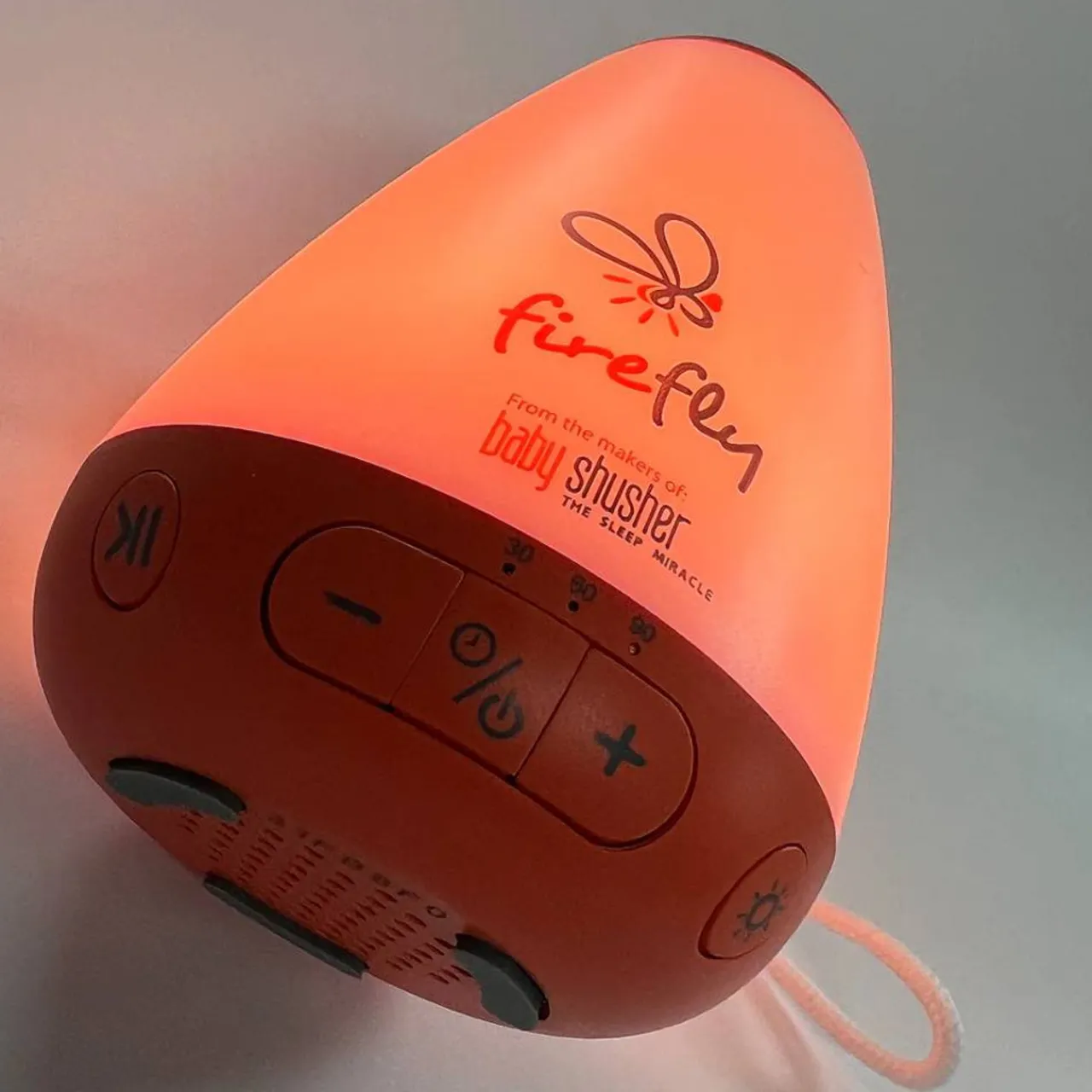 Night Lights|White Noise*Baby Shusher Shusher Firefly by - Rechargeable Baby Sleep Soother / Portable Sound Machine