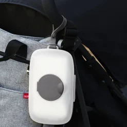 Nappies, Wipes & Wet Bags*Skip Hop - Grab & Go Perfect Snug Seal Wipes Case Grey