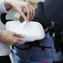 Nappies, Wipes & Wet Bags*Skip Hop - Grab & Go Perfect Snug Seal Wipes Case Grey