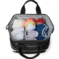 Nappy Bags & Backpacks|Nappy Bags & Backpacks*Skip Hop Main Frame Wide Open Backpack Black