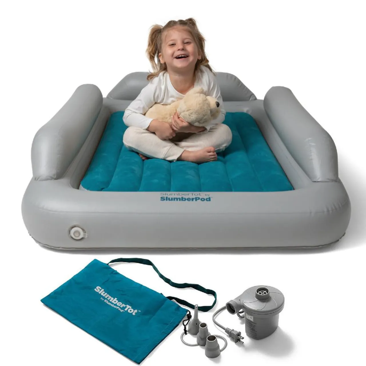 Travel Cots & Beds*Slumberpod SlumberTot Inflatable Travel Bed