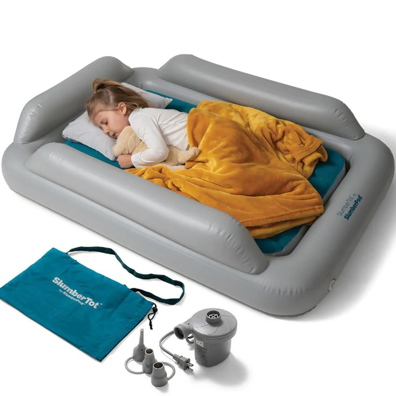 Travel Cots & Beds*Slumberpod SlumberTot Inflatable Travel Bed