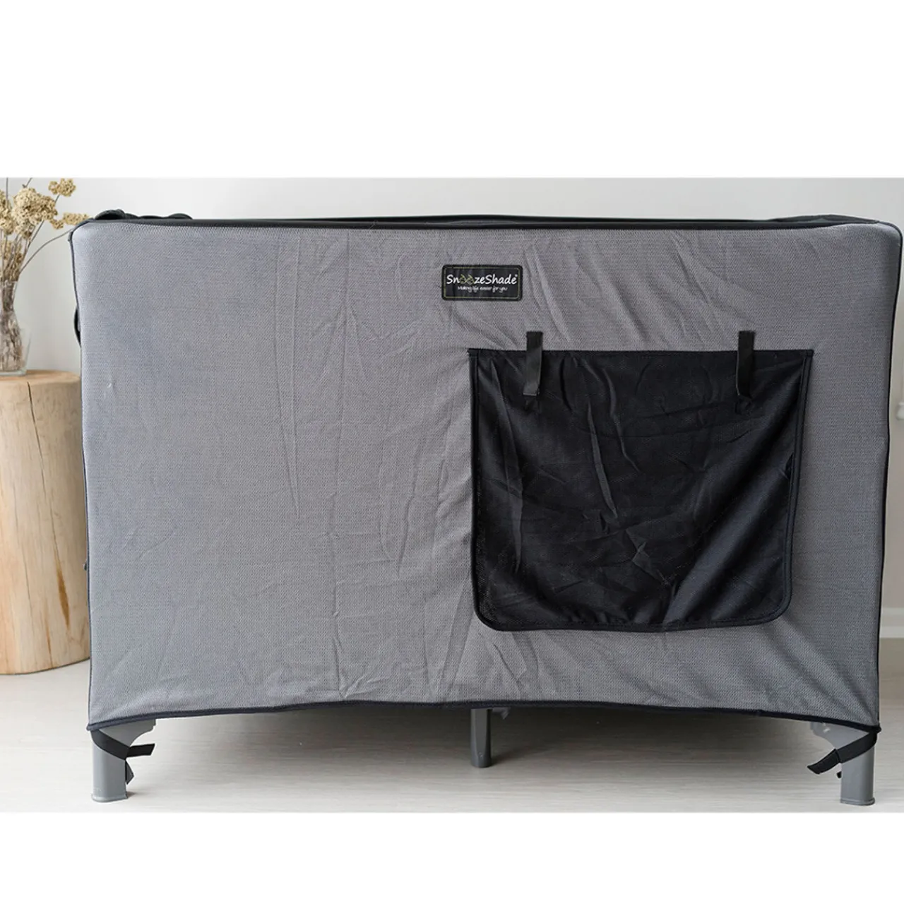 Shade & Blackout Blinds|Blackout & Travel Shade*SnoozeShade Air-Permeable Travel Cot Blackout Cover