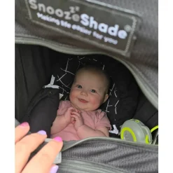 Shade & Blackout Blinds|Blackout & Travel Shade*SnoozeShade Buggy Sun & Sleep Shade - Plus Extra (velcro)