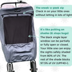 Shade & Blackout Blinds|Blackout & Travel Shade*SnoozeShade Buggy Sun & Sleep Shade - Twin Deluxe