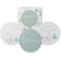 Gifts For Mum*Snuggle Hunny Reversible Milestone Cards 'Mini' 3 Pack