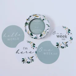 Gifts For Mum*Snuggle Hunny Reversible Milestone Cards