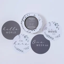 Gifts For Mum*Snuggle Hunny Reversible Milestone Cards