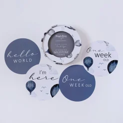 Gifts For Mum*Snuggle Hunny Reversible Milestone Cards