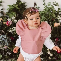 Bibs & Burp Cloths|Starting Solids*Snuggle Hunny Waterproof Snuggle Bib with Frill