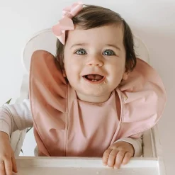 Bibs & Burp Cloths|Starting Solids*Snuggle Hunny Waterproof Snuggle Bib with Frill