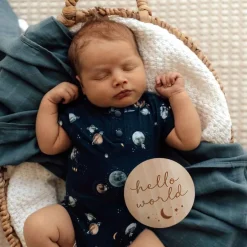 Gifts For Mum*Snuggle Hunny Wooden Milestone Cards