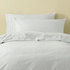 Duvet Inners & Covers*Squiggles Cotton Duvet Cover Set - Jagger Sage