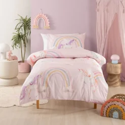 Duvet Inners & Covers*Squiggles Duvet Cover Set - Unicorn Utopia