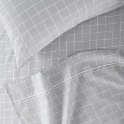 Big Bed Sheets*Squiggles Fitted Sheet & Pillowcase Set - Rex - Clearance