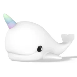 Night Lights|Night Lights*Stellar Haus Rechargeable Night Light - Squishy Narwhal