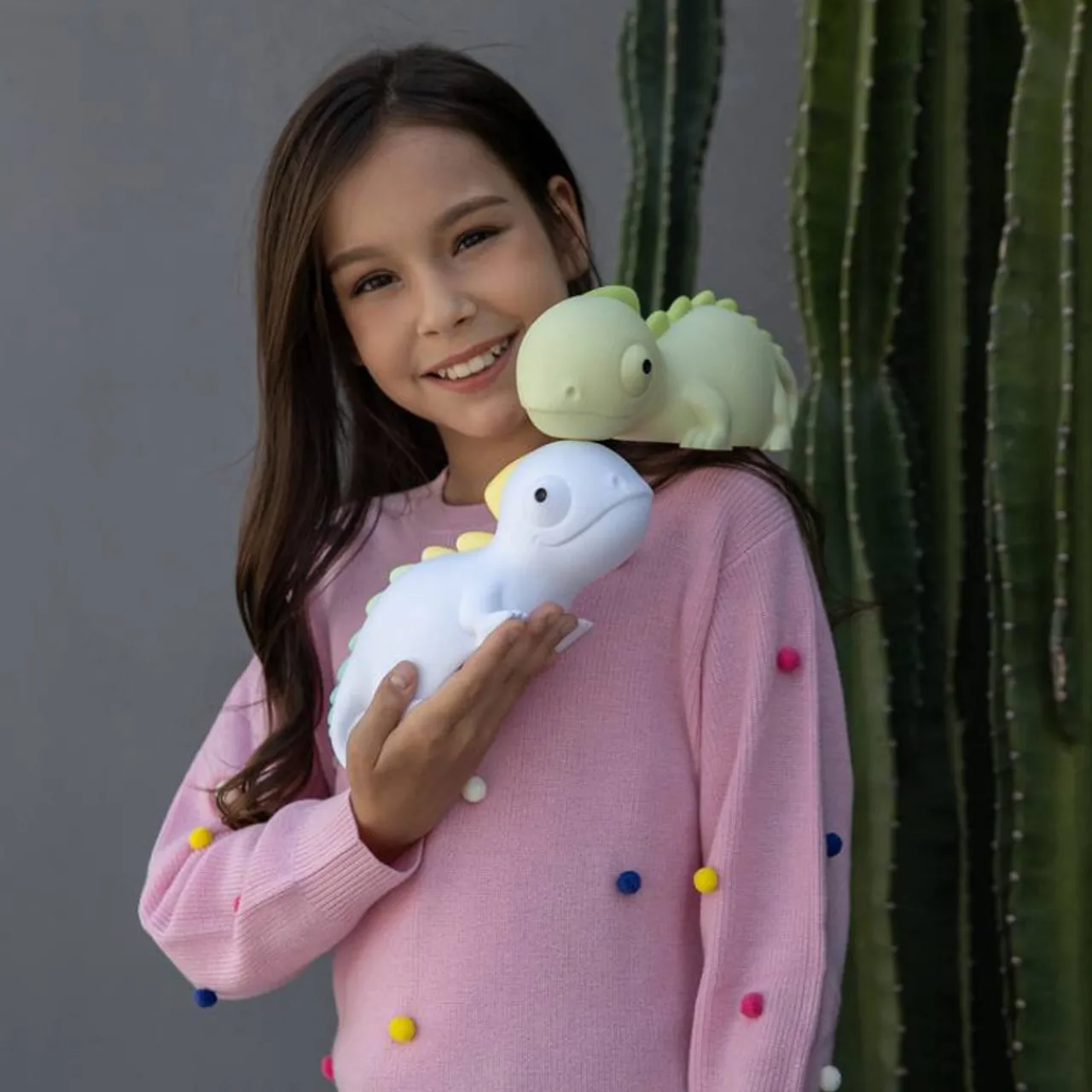 Night Lights|Night Lights*Stellar Haus Stellar Rechargeable Night Light - Chameleon