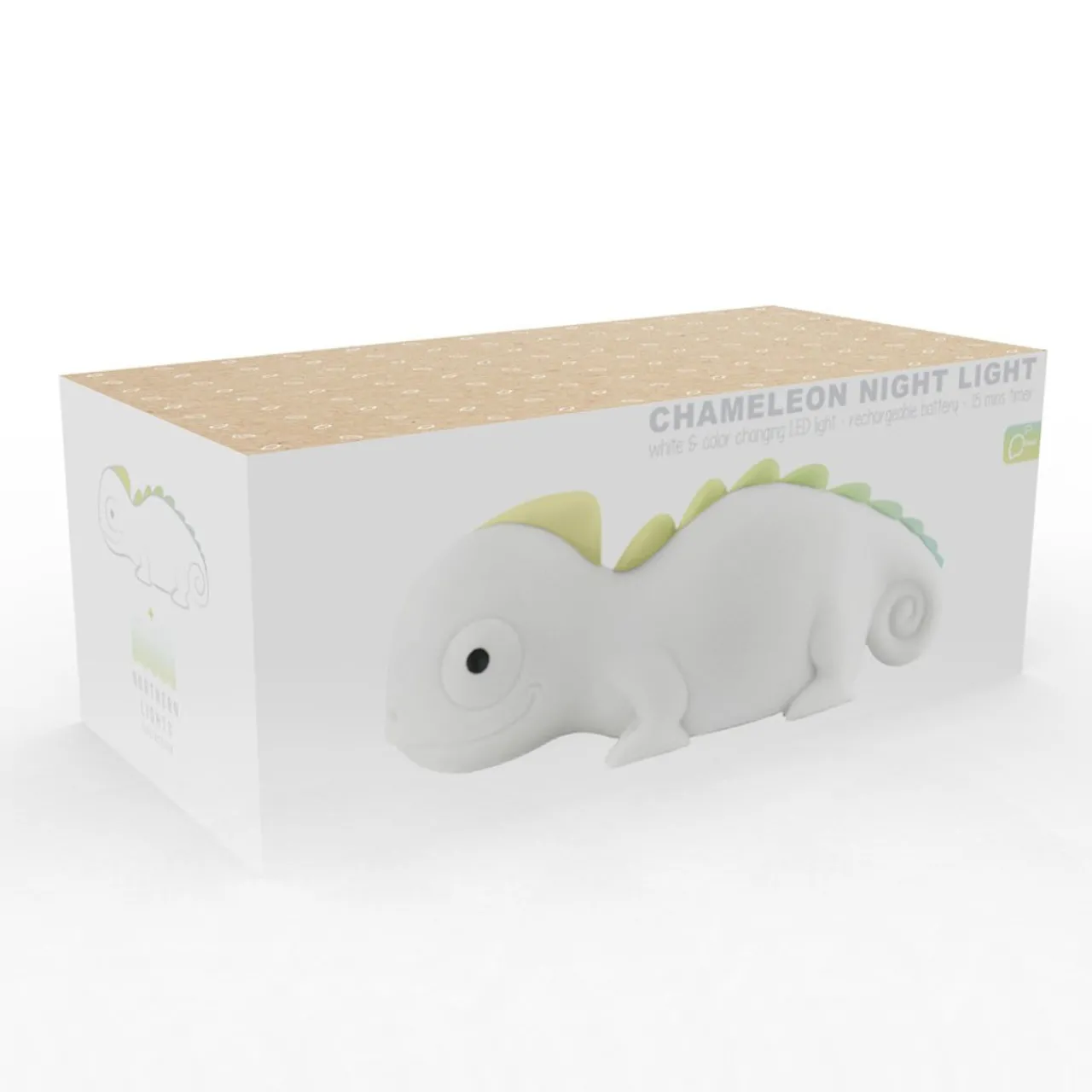 Night Lights|Night Lights*Stellar Haus Stellar Rechargeable Night Light - Chameleon