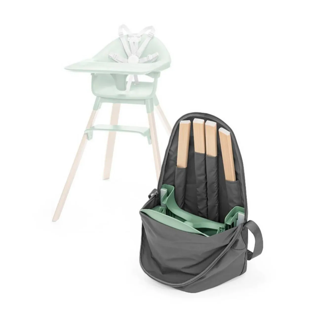 High Chairs & Booster Seats*Stokke Clikk Travel Bag Grey