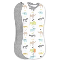 Premature Baby Clothing|Fitted Swaddles*SwaddleMe by Ingenuity Summer Infant SwaddleMe Pod 2pk - Clearance