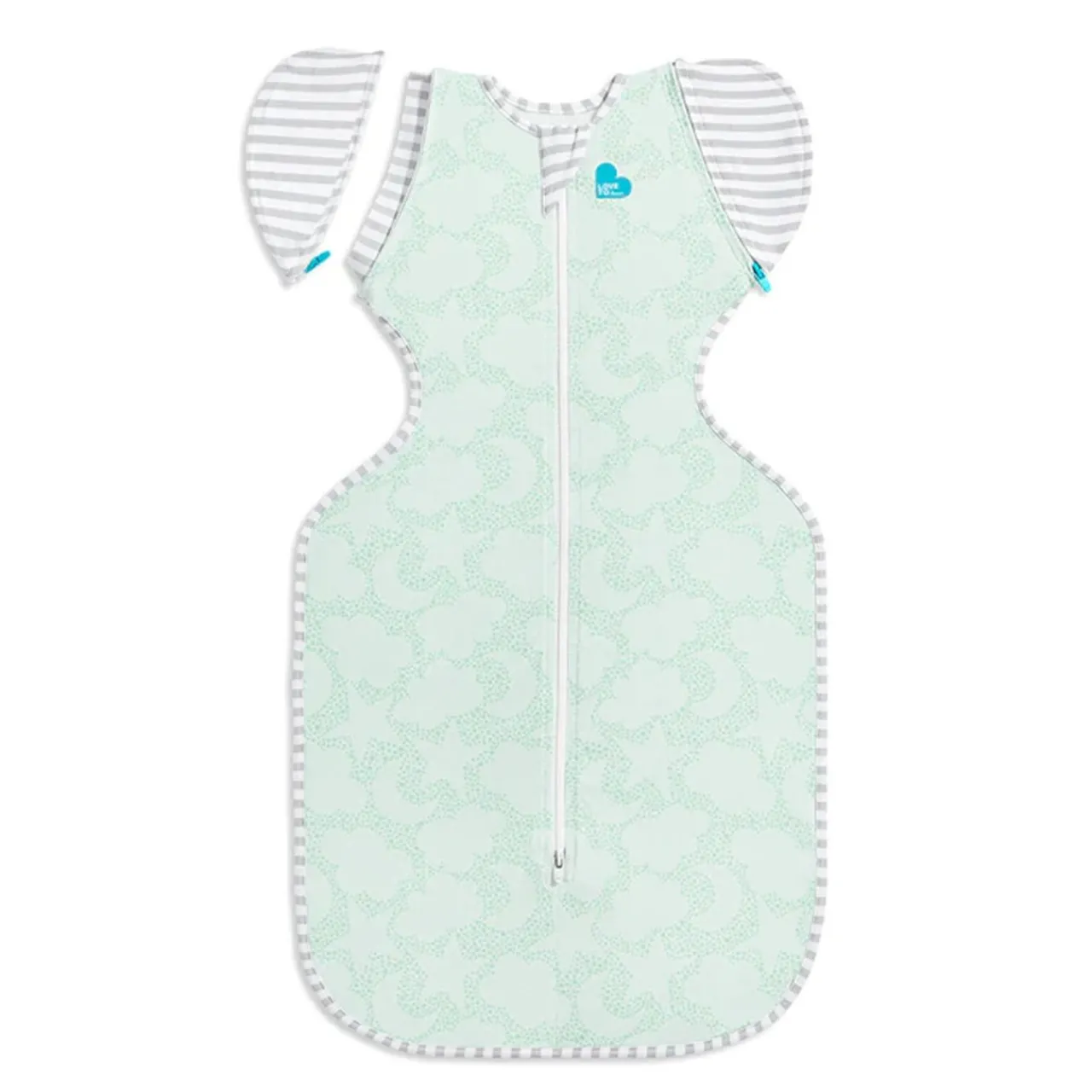 Sleepwear & Pjs|Fitted Swaddles*Love to Dream Swaddle Up 50:50 Transition Bag - Organic 1.0 tog Mint Celestial