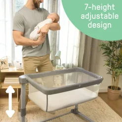 Bassinets & Co-Sleepers*SwaddleMe by Ingenuity Beginnings Bassinet Select - Clearance Grey