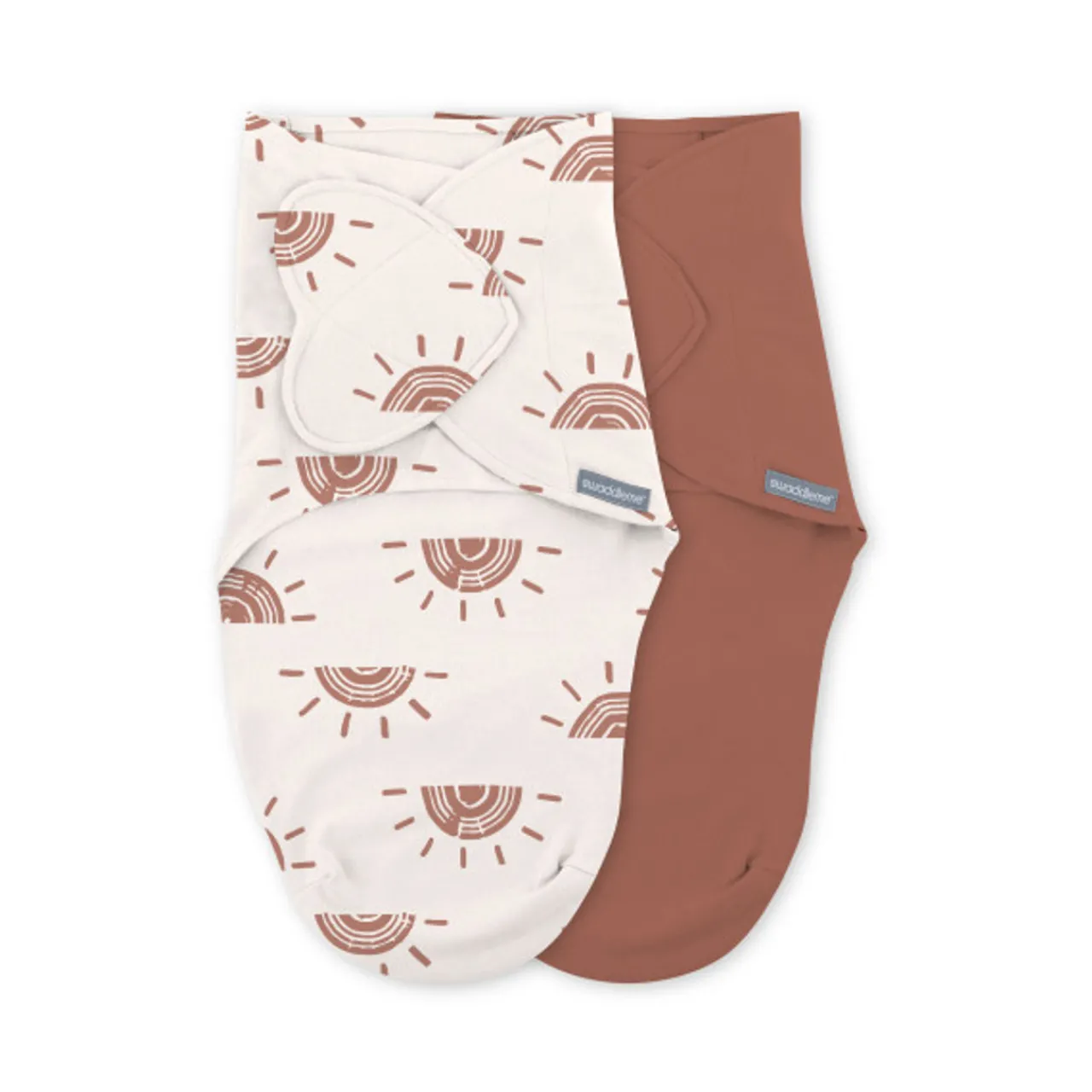 Fitted Swaddles*SwaddleMe by Ingenuity Monogram Collection Stage 1 1.0 tog Swaddle 2pk