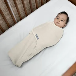 Fitted Swaddles*SwaddleMe by Ingenuity Muslin Original Stage 1 1.5 tog Swaddle 1pk