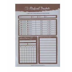 Baby Care*Tags For Good Medical Tracker Fridge Magnet