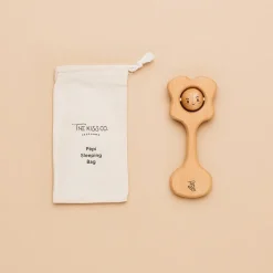 Teeth & Teethers*The Kiss Co - Pēpi Kiss - All Natural Teething Rattle