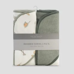 Towels & Facecloths*The Little Linen Company Hooded Towel 2 Pack