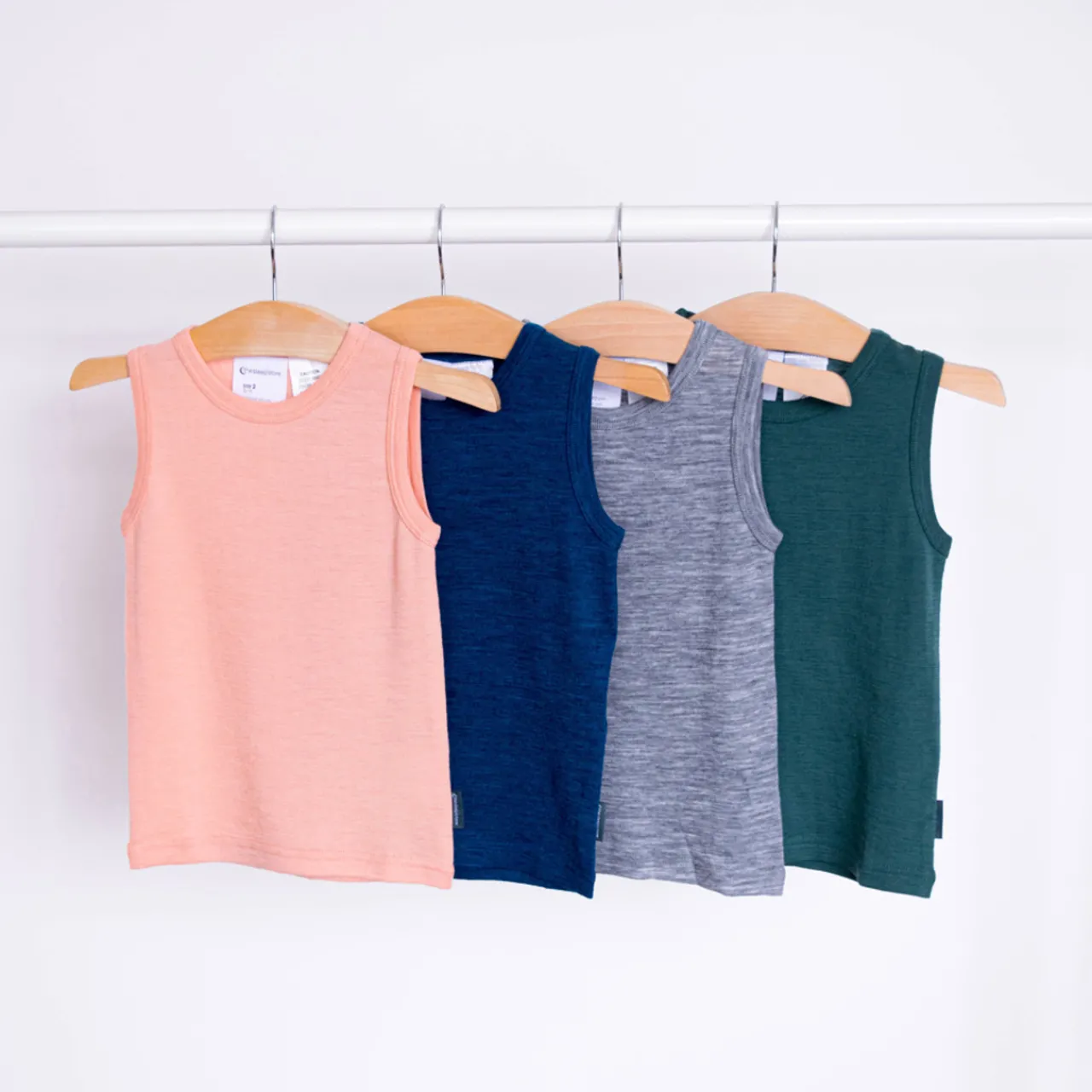 Bodysuits & Singlets|Merino Clothing & Sleepwear*The Sleep Store Deluxe Merino Rib Kids Singlet