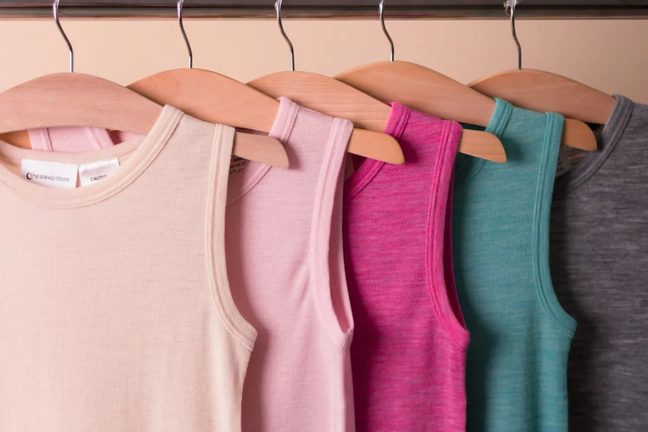 Bodysuits & Singlets|Merino Clothing & Sleepwear*The Sleep Store Deluxe Merino Rib Kids Singlet