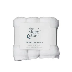 Towels & Facecloths*The Sleep Store Deluxe Towelling Wash Cloths - 3 Pack