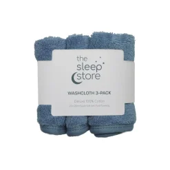 Towels & Facecloths*The Sleep Store Deluxe Towelling Wash Cloths - 3 Pack