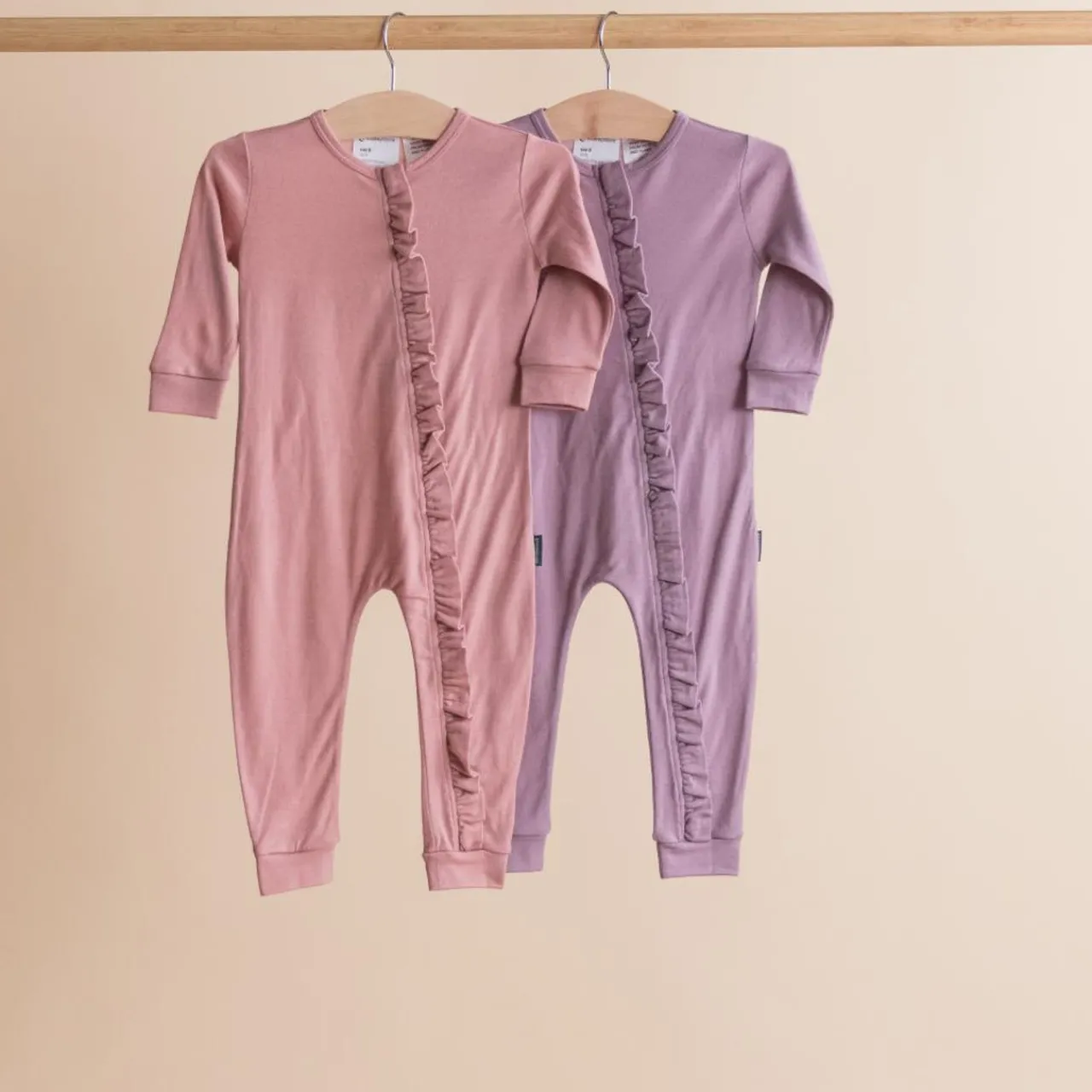 Sleepwear & Pjs|Merino Clothing & Sleepwear*The Sleep Store Jersey Merino - Ruffle Zipsuit