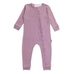 Sleepwear & Pjs|Merino Clothing & Sleepwear*The Sleep Store Jersey Merino - Ruffle Zipsuit
