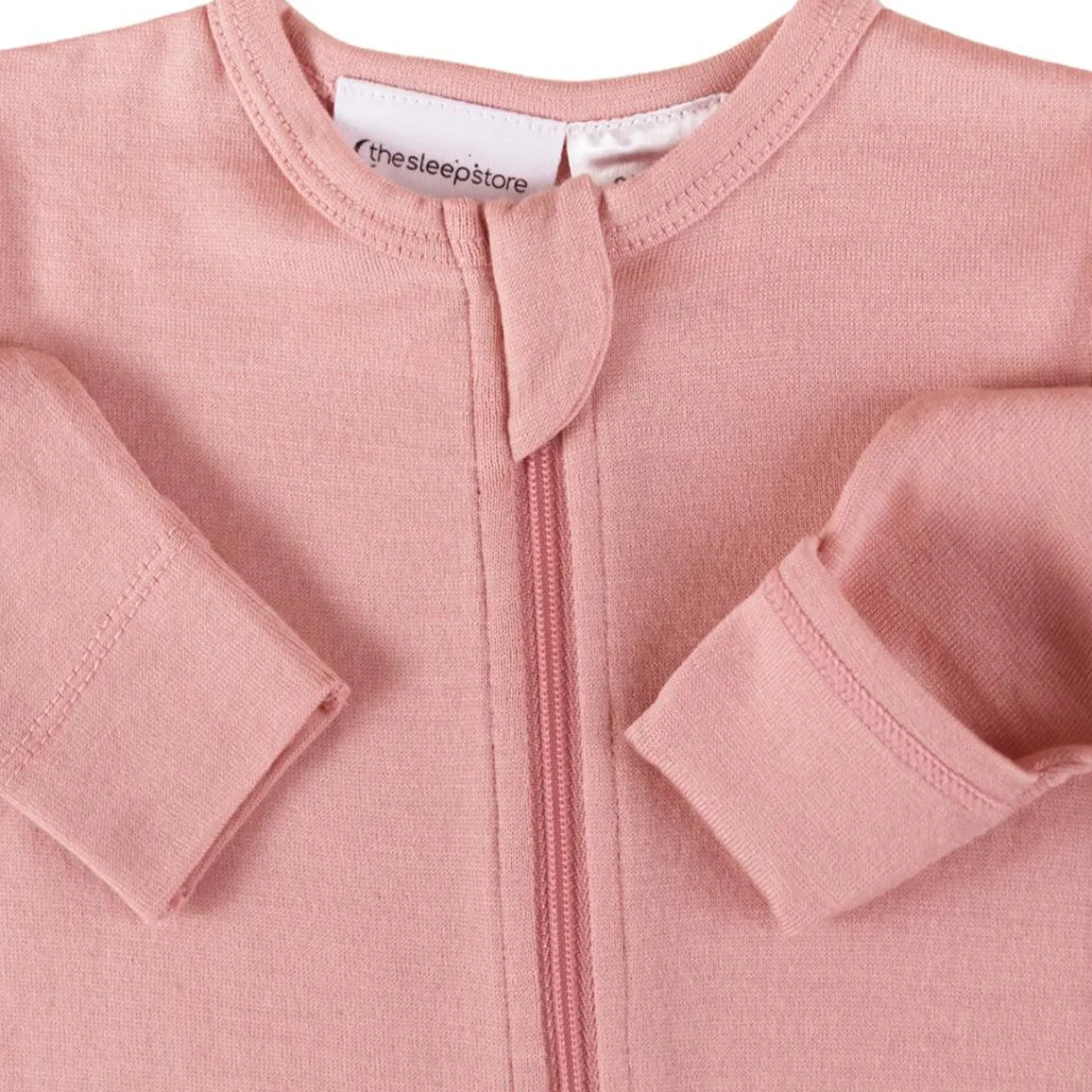 Sleepwear & Pjs|Merino Clothing & Sleepwear*The Sleep Store Jersey Merino - Footed Zipsuit - Prem