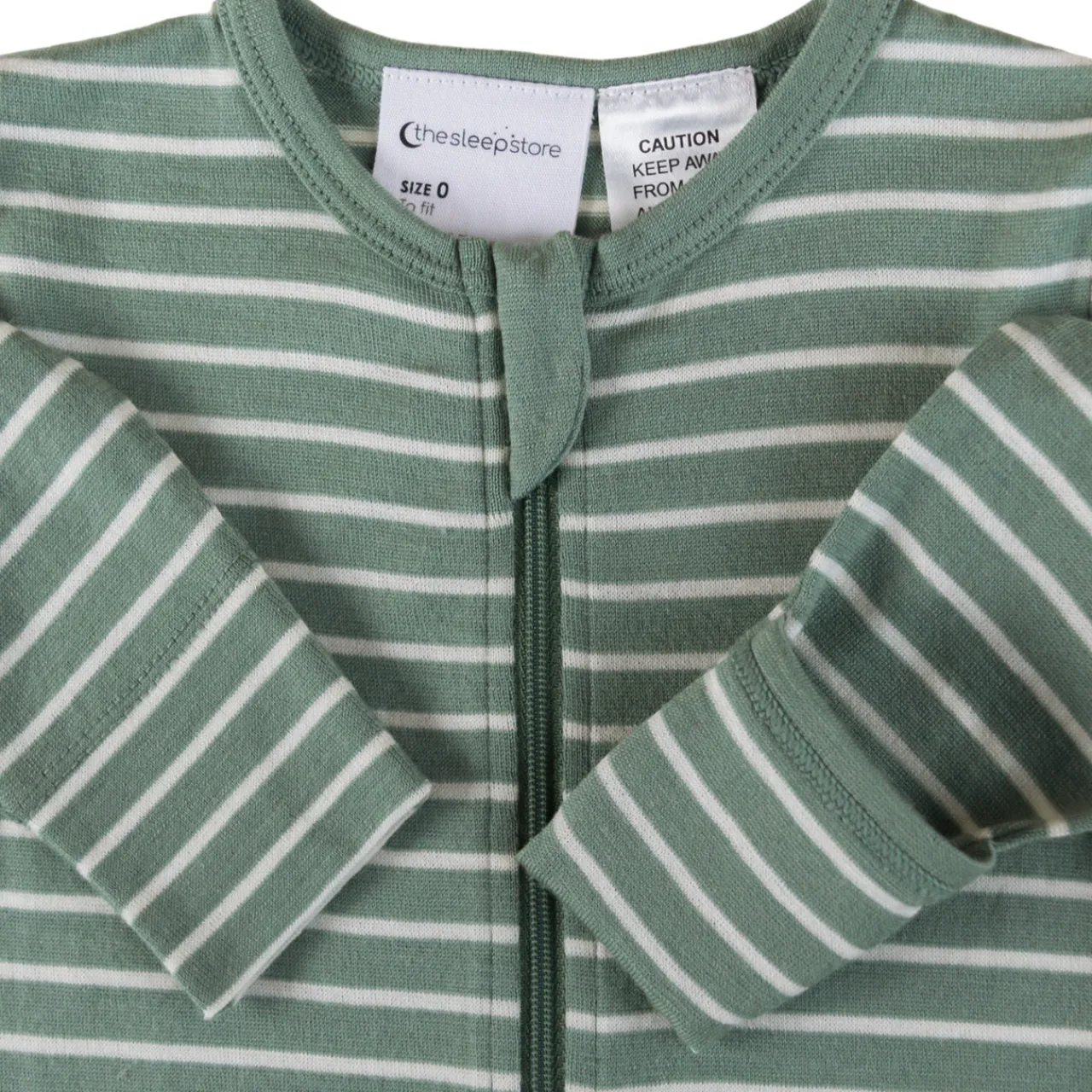 Sleepwear & Pjs|Merino Clothing & Sleepwear*The Sleep Store Jersey Merino - Footed Zipsuit - Prem