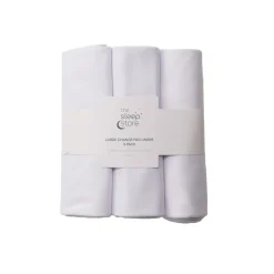 Change Mats & Baskets*The Sleep Store Large Change Pad Liners 3pk White