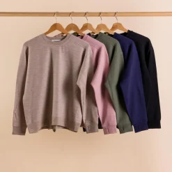 Grown Ups|Merino Clothing & Sleepwear*The Sleep Store Merino Tencel Fleece - Women's Crew Jumper