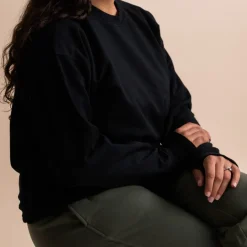 Grown Ups|Merino Clothing & Sleepwear*The Sleep Store Merino Tencel Fleece - Women's Crew Jumper