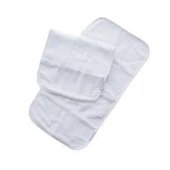 Bibs & Burp Cloths*The Sleep Store Muslin Burp Cloth 2pk White
