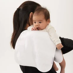 Bibs & Burp Cloths*The Sleep Store Muslin Burp Cloth 2pk White