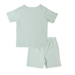 Sleepwear & Pjs*The Sleep Store Organic Cotton Pointelle Summer Pyjamas Sage