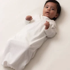 Sleepwear & Pjs|Premature Baby Clothing*The Sleep Store Organic Cotton Pointelle Kimono Gown Cream