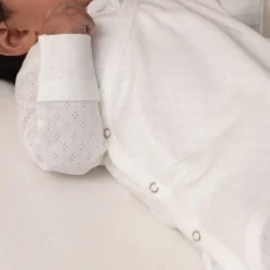 Sleepwear & Pjs|Premature Baby Clothing*The Sleep Store Organic Cotton Pointelle Kimono Gown Cream