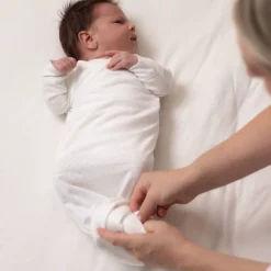 Sleepwear & Pjs|Premature Baby Clothing*The Sleep Store Organic Cotton Pointelle Kimono Gown Cream