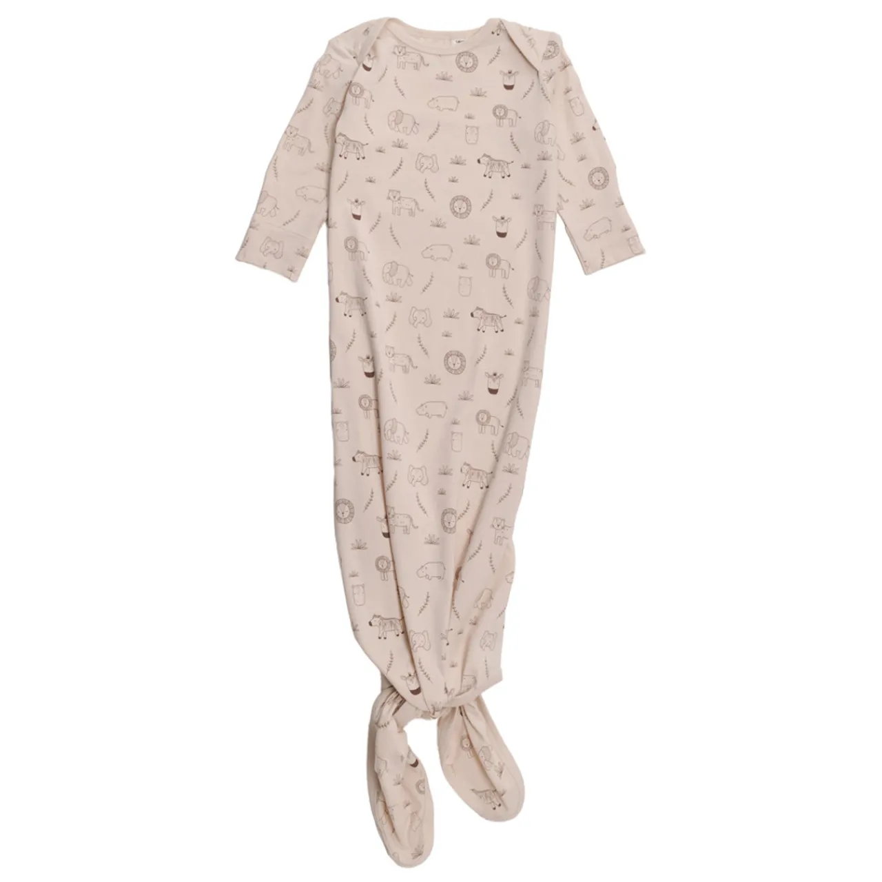 Sleepwear & Pjs*The Sleep Store Organic Cotton Knotted Gown